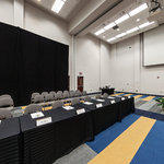 Dennard Conference Center Virtual Tour: Grand Ballroom – Boardroom Style