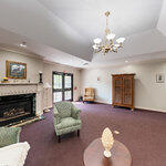 The Oaks - Carrollton (Assisted Living) Virtual Tour: Memory Support Unit Living Room