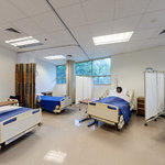 Dennard Conference Center Virtual Tour: Semi-Private Hospital Room 
