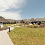 North Carolina State Veterans Home - Kinston: Courtyard