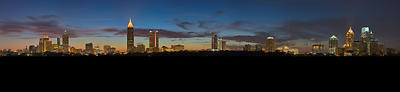 Atlanta Night Skyline