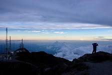 At the top of Volcan Baru
